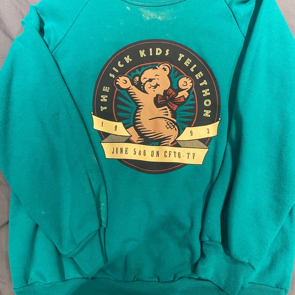 1993 Sick Kids Telethon Sweater